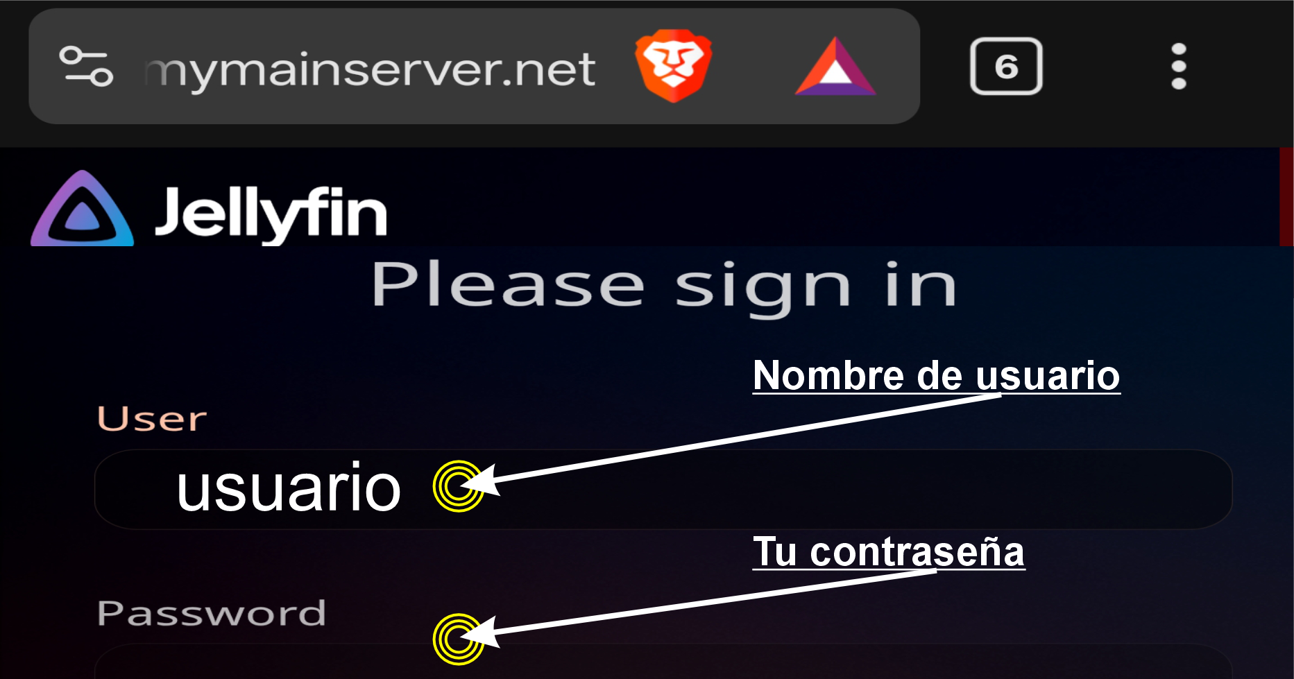 Ilustración login